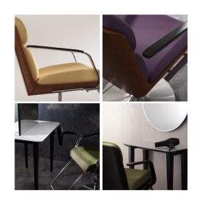 klassische und moderne Stühle