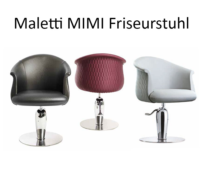 MAletti Boheme Collection MIMI Friseurstuhl Maletti MIMI Friseurstuhl
